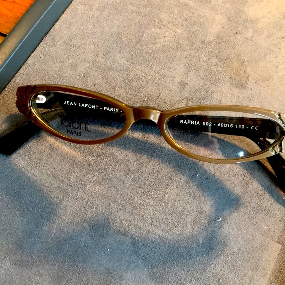 Lafont Raphia 502 taupe size 49/16/140 Never owned. Made in France. Authentic